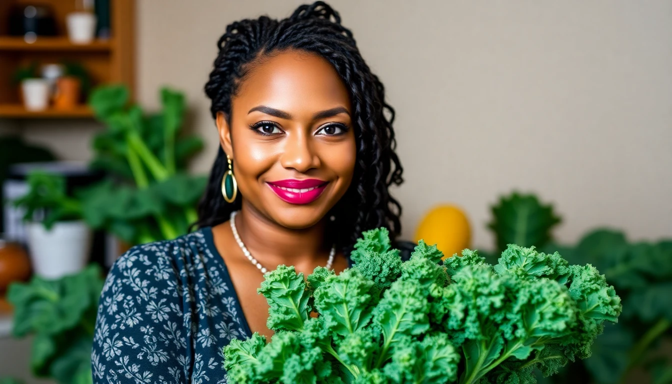 From GARNISH to GLOBAL SUPERFOOD: How 'Queen of Kale' Oberon Sinclair, 40, turned a humble leafy green into a MUST-HAVE for woke elites - and her next target will INFURIATE traditional beauty standards!